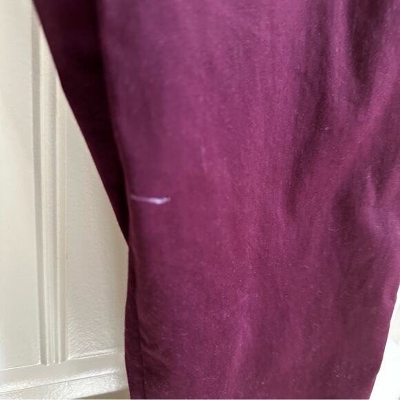Express men’s chinos size 28/30 maroon #stretch - Picture 3 of 8